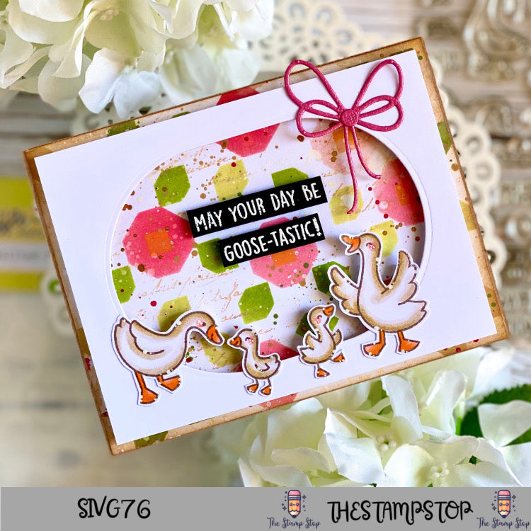 silly goose! Stamp AND Die BUNDLE