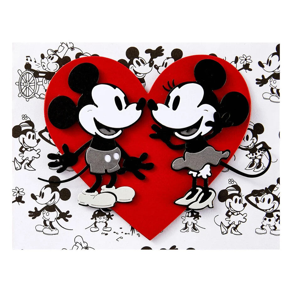 Say Cheese Classic Mouse Etched Dies Steamboat Willie Duo