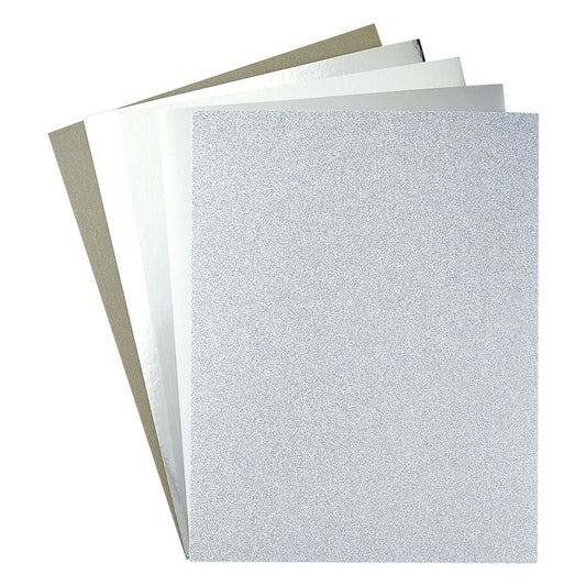 Silver Assortment 8 1/2x11 Inch Treasured Cardstock