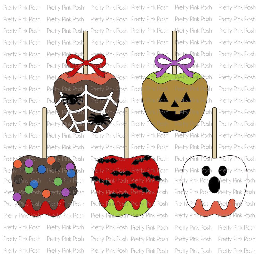 Halloween Caramel Apple