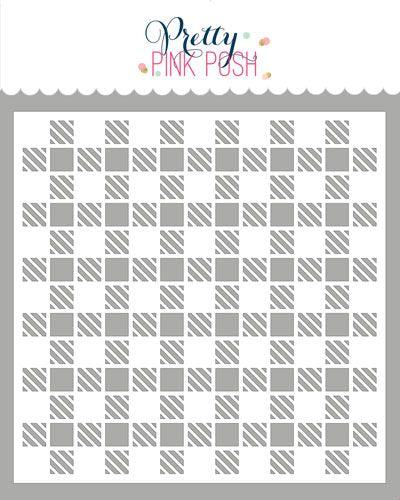 Gingham Stencil